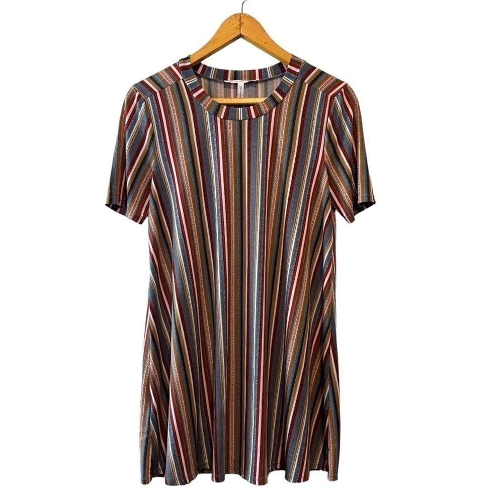 BCBGeneration Striped Mini Dress—Size Small
